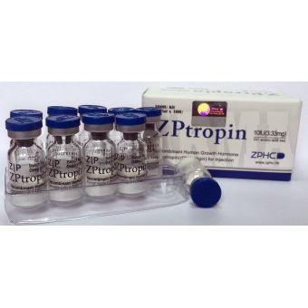 Гормон роста ZPtropin Соматропин 10 флаконов 100IU (333 мкг/IU) - Актобе