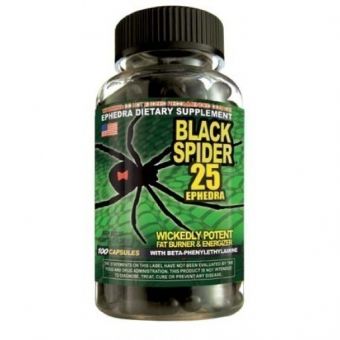 Жиросжигатель Black Spider 25 (100 капсул) - Актобе
