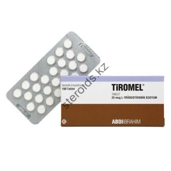 Лиотиронин Tiromel 1 таблетка 25мкг (100 таблеток) - Актобе