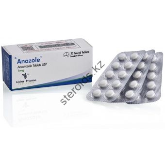 Anazole (Анастрозол) Alpha Pharma 50 таблеток (1таб 1 мг) - Актобе