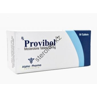 Provibol (Провирон, Местеролон) Alpha Pharma 50 таблеток (1таб 25 мг) - Актобе