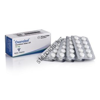 Oxanabol (Оксандролон, Анавар) Alpha Pharma 50 таблеток (1таб 10 мг) - Актобе