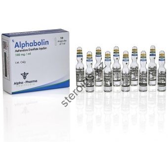 Alphabolin (Метенолон) Alpha Pharma 10 ампул по 1мл (1амп 100 мг) - Актобе