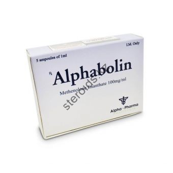 Alphabolin Метенолон энантат Alpha Pharma 5 ампул по 1мл (1амп 100 мг) - Актобе