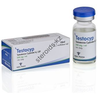 TestoCyp (Тестостерон ципионат) Alpha Pharma балон 10 мл (250 мг/1 мл) - Актобе