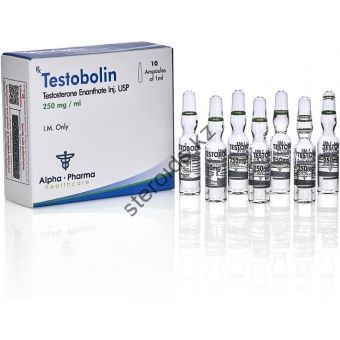 Testobolin (Тестостерон энантат) Alpha Pharma 10 ампул по 1мл (1амп 250 мг) - Актобе