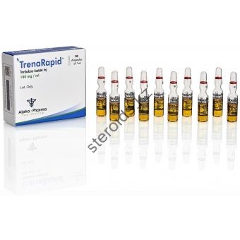 Тренболон ацетат Alpha Pharma (TrenaRapid) 10 ампул по 1мл (1амп 100 мг) - Актобе