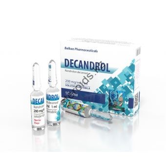 Nandrolone Decanoate (Дека, Нандролон Деканоат) Balkan 10 ампул по 1мл (1амп 200 мг) - Актобе