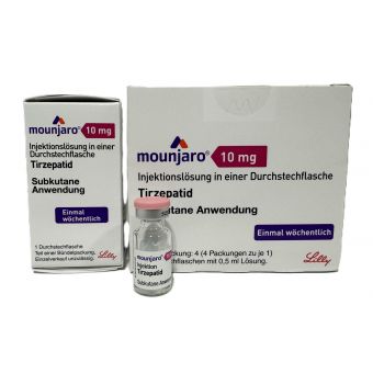Mounjaro (Tirzepatide) раствор для п/к введ. 4 флакона 0,5 мл по 10 мг  - Актобе