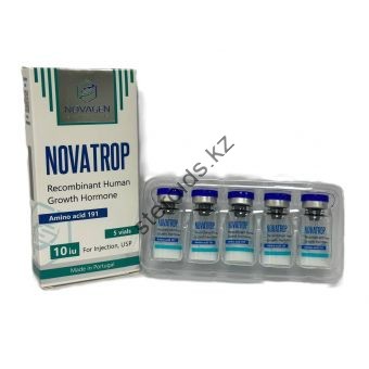 Гормон роста Novatrop Novagen 5 флаконов по 10 ед (50 ед) - Актобе