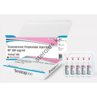 Тестостерон пропионат Shree Venkatesh 5 ампул по 1 мл (1 мл 100 мг) - Актобе