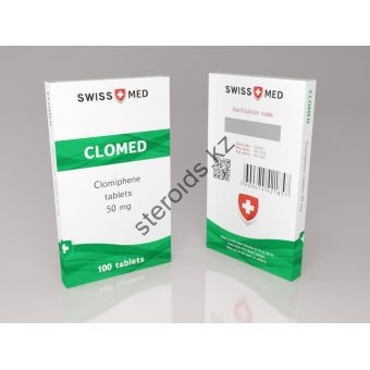 Кломид Swiss Med Clomed 100 таблеток (1 таб 50 мг) - Актобе