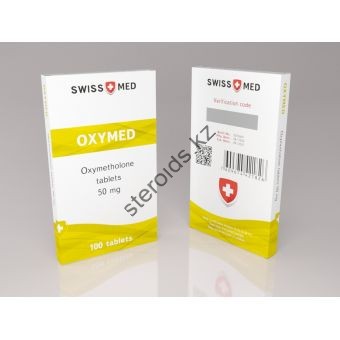 Оксиметолон  Swiss Med 100 таблеток (1 таб 50 мг) - Актобе