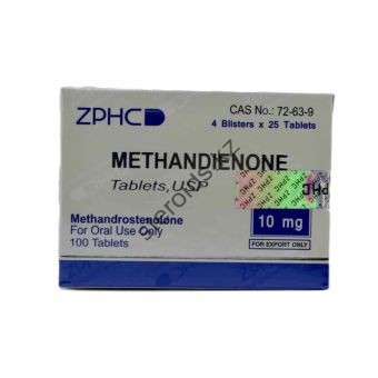 Метан ZPHC (Methandienone) 100 таблеток (1таб 10 мг) - Актобе