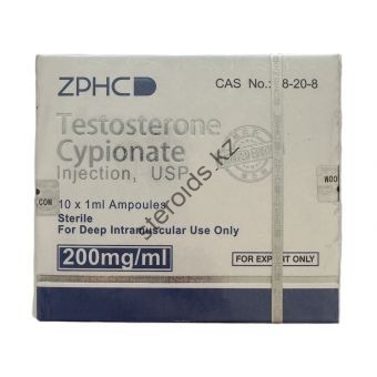 Тестостерон ципионат ZPHC (Testosterone Cypionate) 10 ампул по 1мл (1амп 250 мг) - Актобе