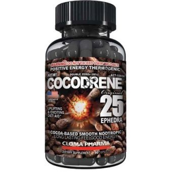 Жиросжигатель ClomaPharma Cocodrene 25 (90 капсул) - Актобе